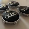 original.jpeg 4 pcs (Set) 68mm - 2.68inch Black Audi Wheel Center Hub Caps