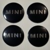 original.jpeg 4 pcs (Set) 56mm - 2.20inch Black Mini Cooper Wheel Center Hub Caps Stickers
