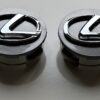 4 pcs (Set) 62mm - 2.44inch Gray Lexus Wheel Center Hub Caps