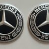 original.jpeg 4 pcs (Set) 75mm - 2.95inch Black Mercedes Benz Wheel Center Hub Caps Stickers