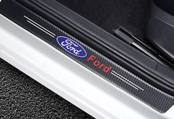 original.jpeg 4 pcs Carbon Fiber Car Door Sill Scuff Protector Set for Ford - Anti-Scratch Strip (1)