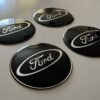 original.jpeg 4 pcs (Set) 65mm - 2.56inch Black Ford Wheel Center Hub Caps Stickers