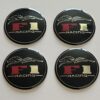 original.jpeg 4 pcs (Set) 65mm - 2.56inch Black F1 Racing Wheel Center Hub Caps Stickers