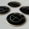 original.jpeg 4 pcs (Set) 56mm - 2.20inch Full Black BMW Wheel Center Hub Caps Stickers