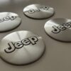 original.jpeg 4 pcs (Set) 56mm - 2.20inch Silver Jeep Wheel Center Hub Caps Stickers