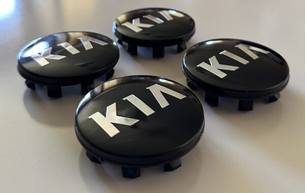 original.jpeg 4 pcs (Set) 58mm - 2.28inch Black KIA Wheel Center Hub Caps