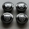 original.jpeg 4 pcs (Set) 58mm - 2.28inch Black Jaguar Wheel Center Hub Caps