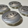 4 pcs (Set) 58mm - 2.28inch Silver KIA Wheel Center Hub Caps