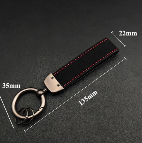original.png 1 pcs High Quality Alcantara Volvo Keychain
