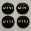 original.jpeg 4 pcs (Set) 50mm - 1.97inch Black Mini Cooper Wheel Center Hub Caps Stickers