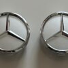 original.jpeg 4 pcs (Set) 60mm - 2.36inch Silver Mercedes Benz Wheel Center Hub Caps