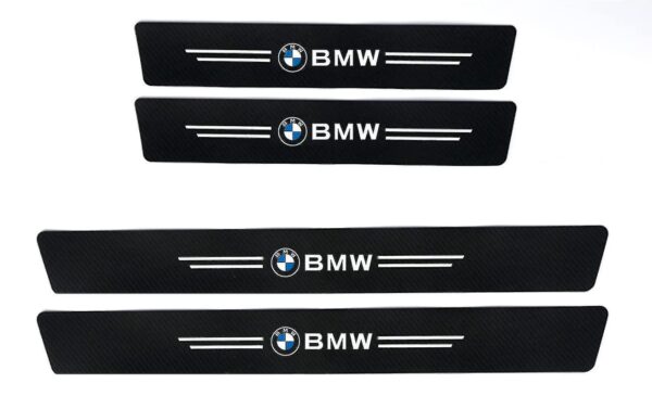 original.jpeg 4 pcs Carbon Fiber Car Door Sill Scuff Protector Set for BMW - Anti-Scratch Strip