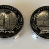 original.jpeg 4 pcs (Set) 68mm - 2.68inch Silver & Black AMG AFFALTERBACH Wheel Center Hub Caps