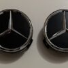 original.jpeg 4 pcs (Set) 75mm - 2.95inch Black Mercedes Benz Star Logo Wheel Center Hub Caps