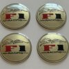 original.jpeg 4 pcs (Set) 65mm - 2.56inch Silver F1 Racing Wheel Center Hub Caps Stickers