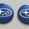 original.jpeg 4 pcs (Set) 56mm - 2.20inch Blue Subaru Wheel Center Hub Caps Stickers