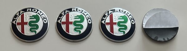 original.jpeg 4 pcs (Set) 56mm - 2.20inch Alfa Romeo Wheel Center Hub Caps Stickers