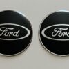original.jpeg 4 pcs (Set) 70mm - 2.75inch Black Ford Wheel Center Hub Caps Stickers