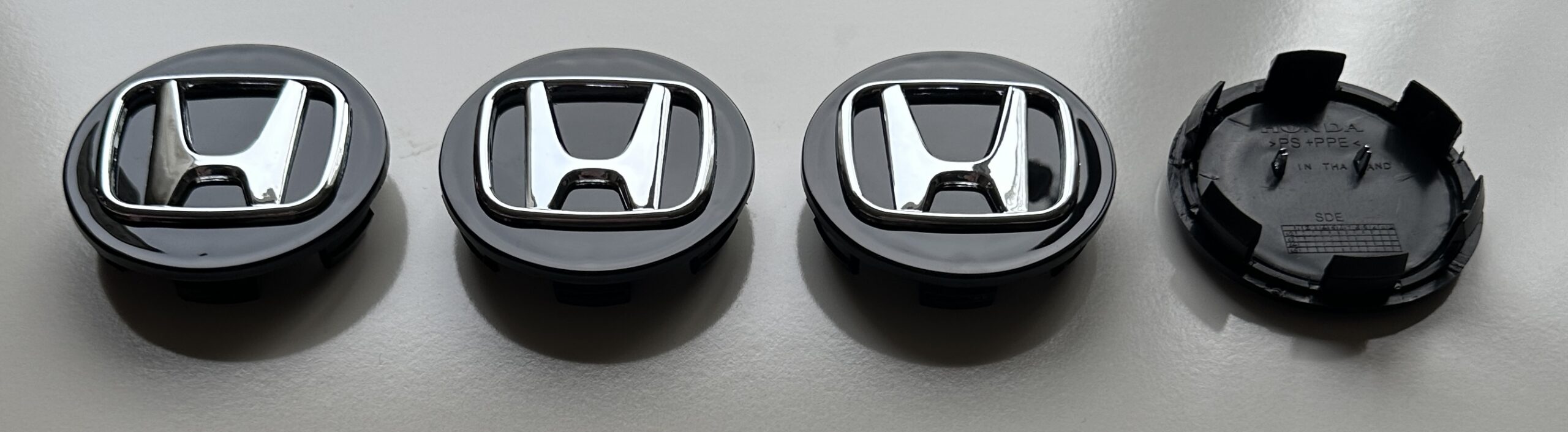 original.jpeg 4 pcs (Set) 58mm - 2.28inch Black Honda Wheel Center Hub Caps