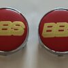 original.jpeg 4 pcs (Set) 60mm - 2.36inch Red & Gold BBS Wheel Center Hub Caps